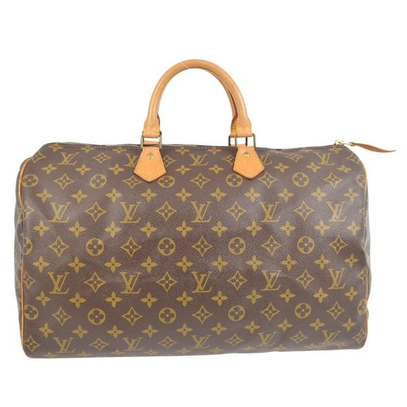 Louis Vuitton Monogram Speedy 40 Duffle Handbag - Picture 1 of 10
